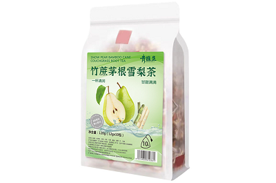 竹蔗茅根雪梨茶