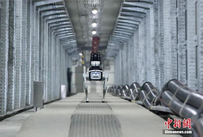 雄安地下的智能化场景。董鹏 摄