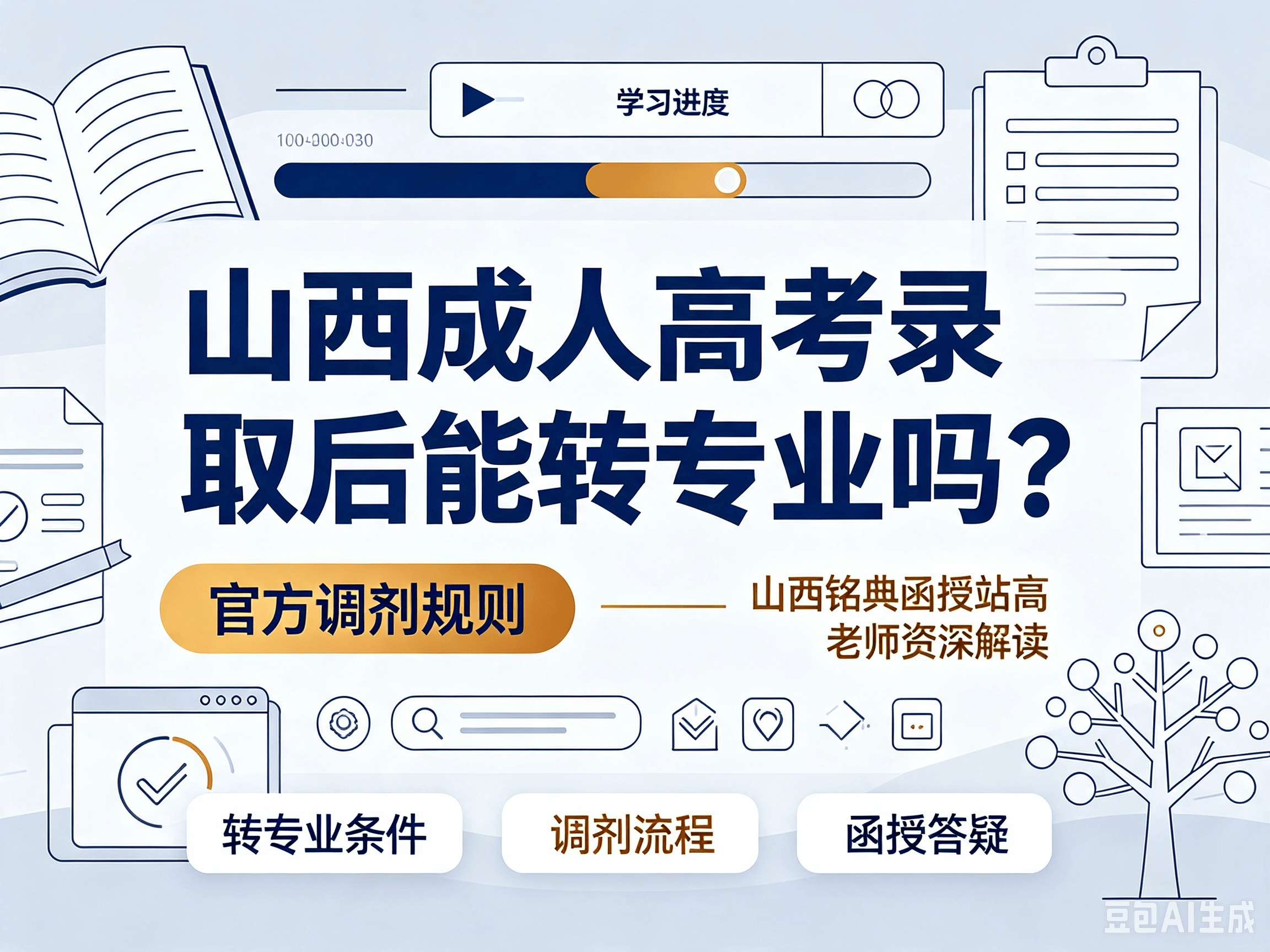 山西成考转专业官方调剂规则解读.png