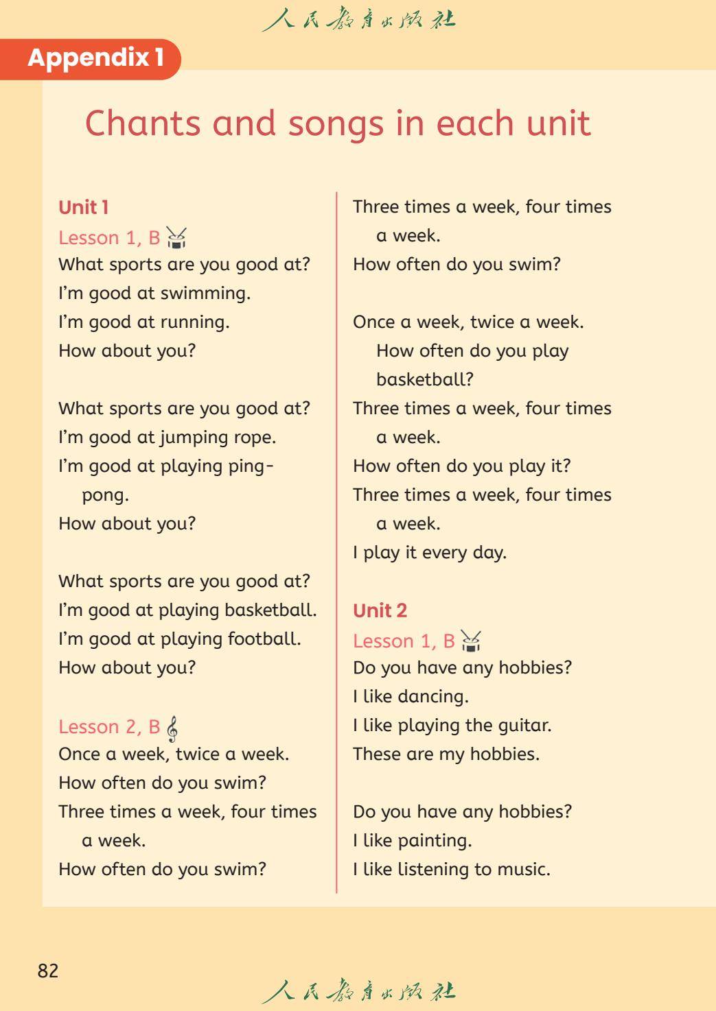 新版教材丨人教精通4年级英语上册 电子课本（高清版）-逐页转图片-00087.jpg