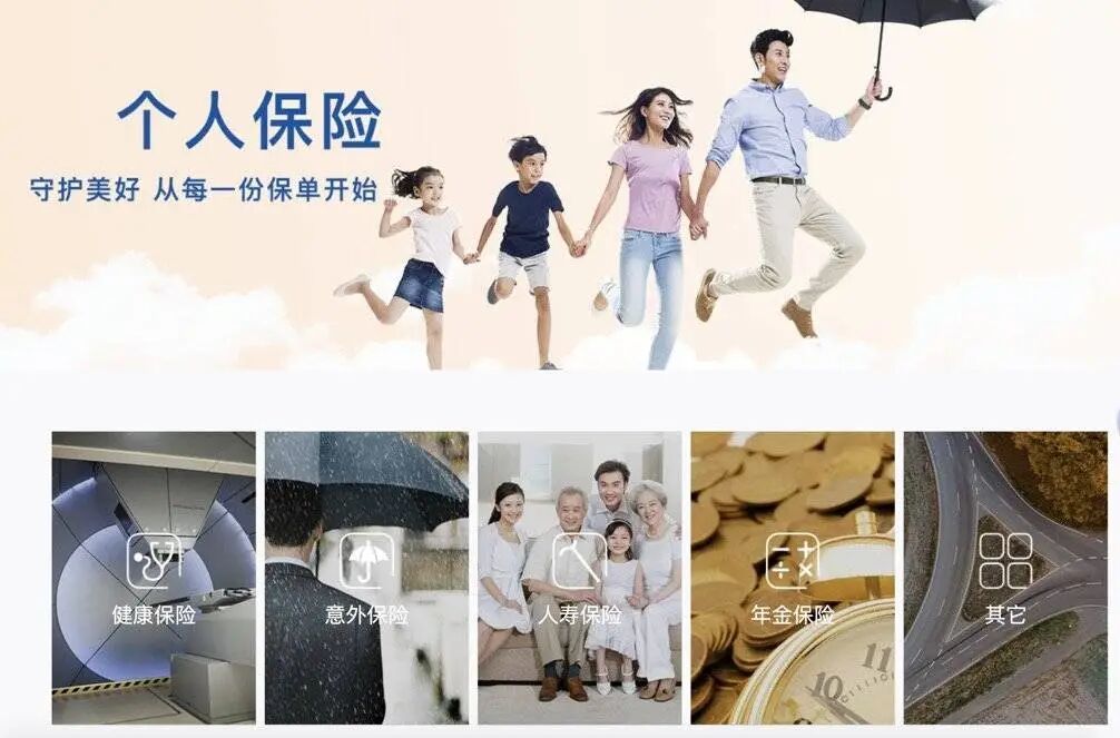 新华保险宣传资料（官网截图）