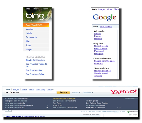 Bing Google Yahoo三强***大比拼