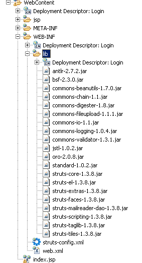 手动把包加到WEB-INF/lib下