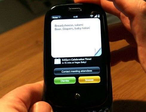 Palm Pre亮相MWC 2009 GSM版本消息传出 