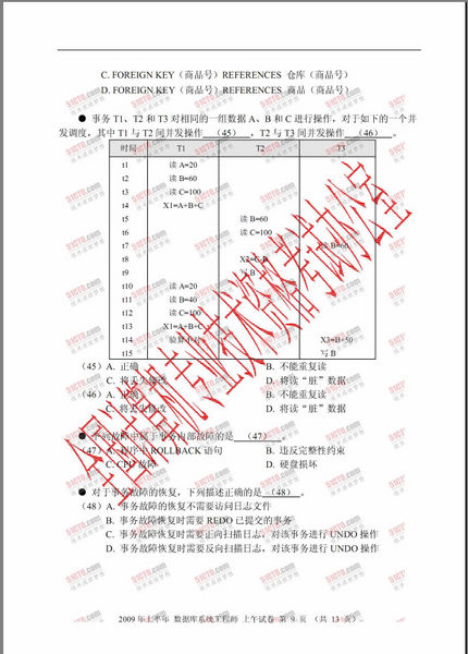 软考试题