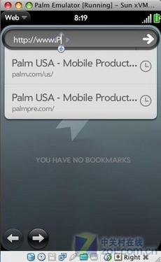 Palm新系统曝光WebOS已在模拟器运行