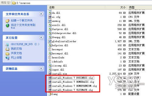 图为：Windows 7 Build 7000包含四个版本系列