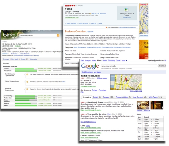 Bing Google Yahoo三强***大比拼