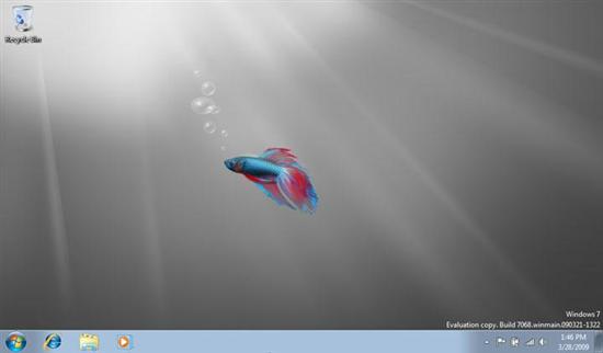 Windows 7 Starter版本出现新壁纸