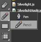 选择其中的Pencil图标