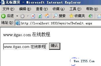 文本框中输入