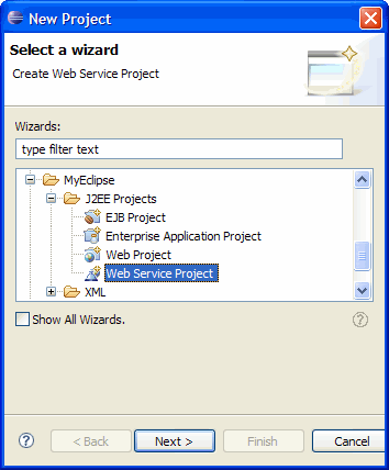 建立webservice