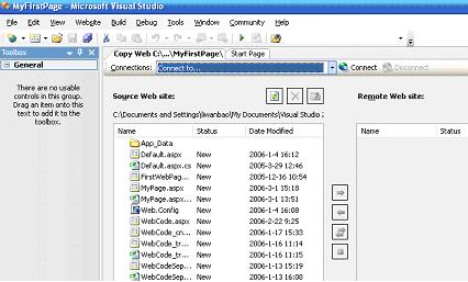 CopyWebSite窗口