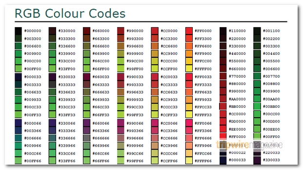 RGB Hex