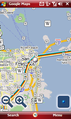 Google Maps for S60截图