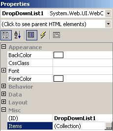 dropdownlist