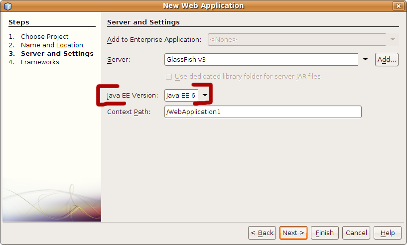 JavaEE6 支持
