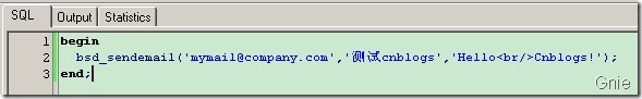 PL/SQL中测试一下它的性能