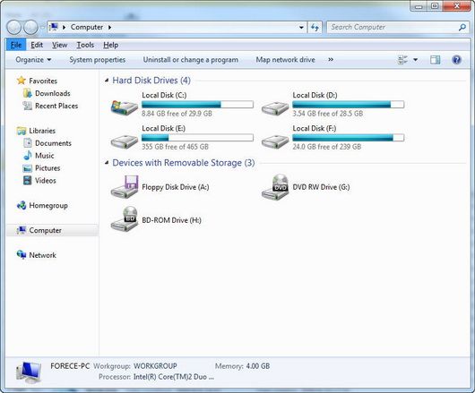 如何在Windows7中查看文件扩展名