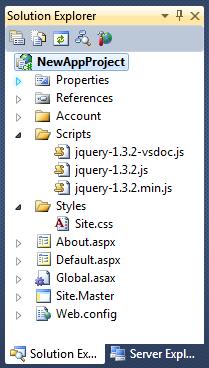 VS 2010和.NET 4中的起始项目模板
