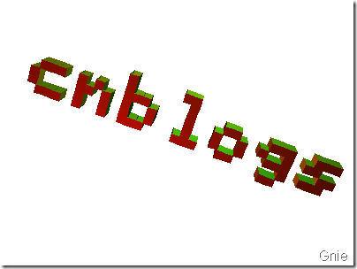 3D文字效果