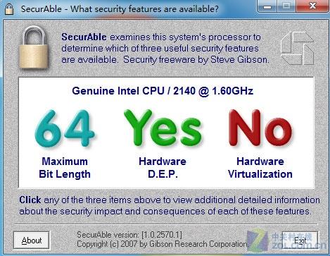 看看你的CPU是否支持Windows7XP模式
