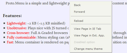 Custom - 13不错的Javascript CSS菜单