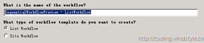 Site Workflow