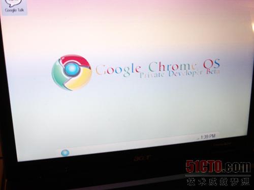 Google Chrome OS截图曝光 安装只需10分钟(图)