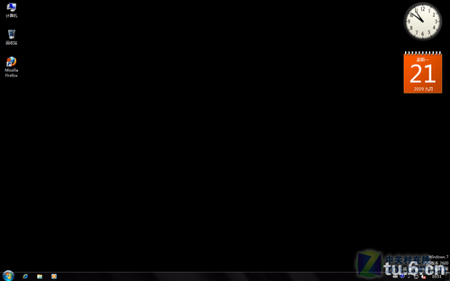 Windows7首批试用期结束黑屏警告图赏