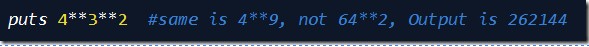Ruby数学表达式优先级