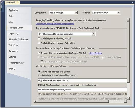 Package/Publish