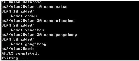 用以说明SW5和SW6所学习的VLAN信息