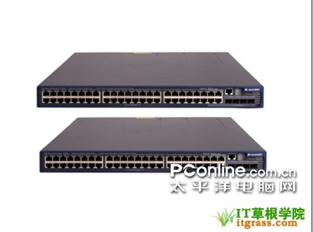 100G高端交换机实际图例