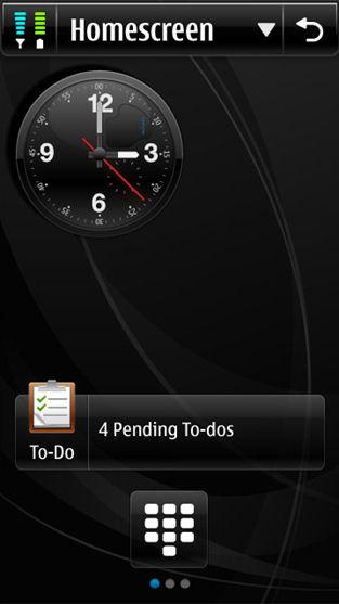 诺基亚公布Symbian 4用户界面草案