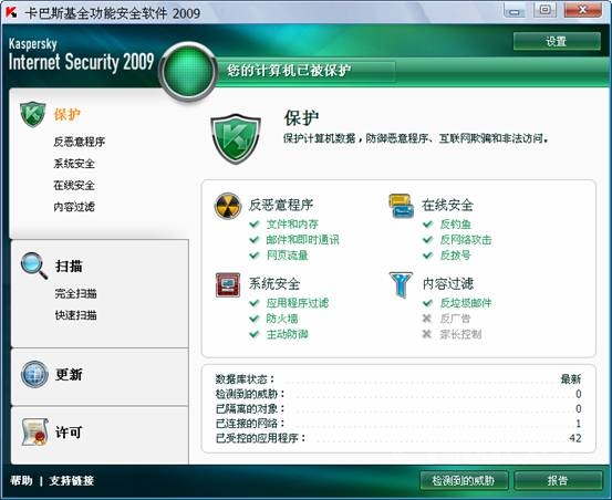 KIS 2009的“4D”防御体系
