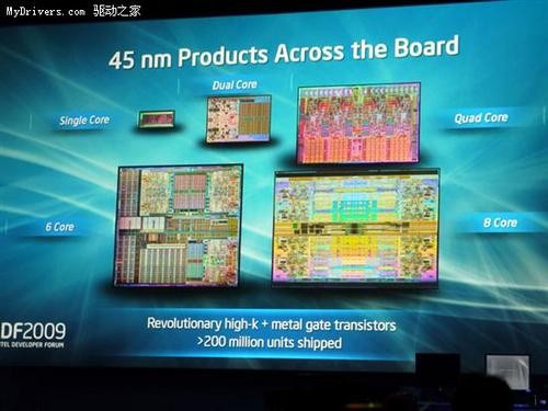 32nm Sandy Bridge处理器首次公开亮相 