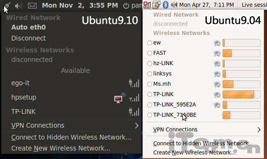 Ubuntu9.10***界面解析 与Win7相似