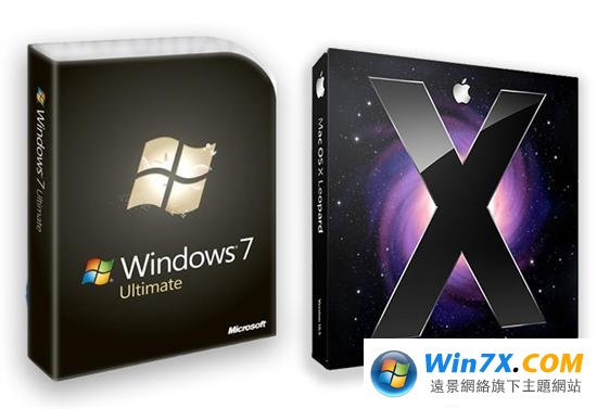 Windows 7使用率超过Mac OS X