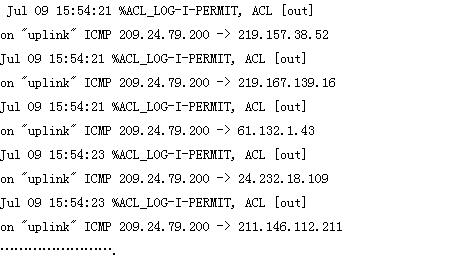 ICMP故障