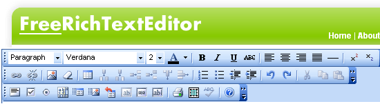 Free  Rich Text Editor