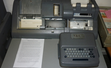 IBM printing card punch
