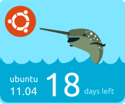 Ubuntu 11.04 倒计时 Banner