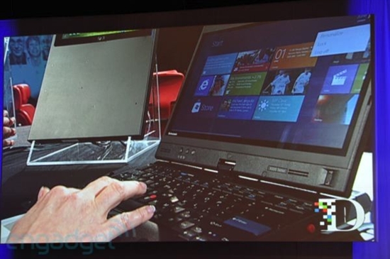 微软首次展示Windows 8