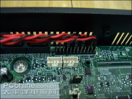 按图插好的power、reset等跳线