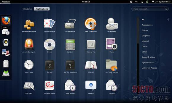 GNOME 3：它并不仅仅模仿Win95