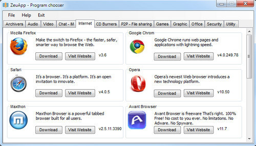 ZeuApp Downloads 82 Awesome Open Source Apps
