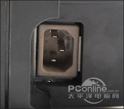 惠普P1606dn背部接口