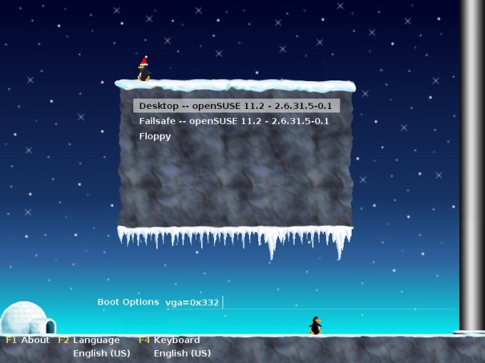  Opensue的Grub 彩蛋