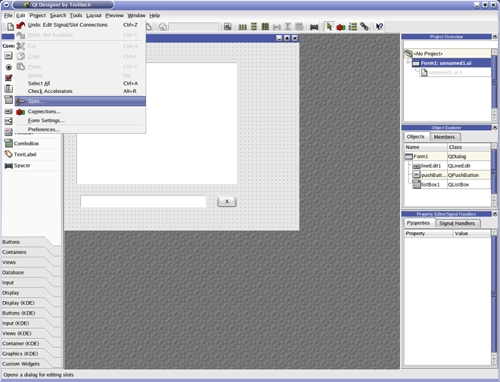 使用QT建立Python GUI应用程序